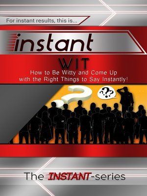 cover image of Instant Wit